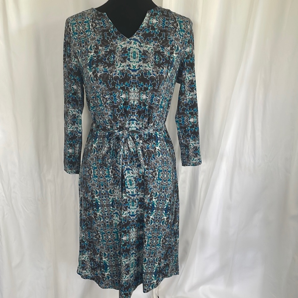Women’s geo print Cynthia Rowley dress, in size medium.